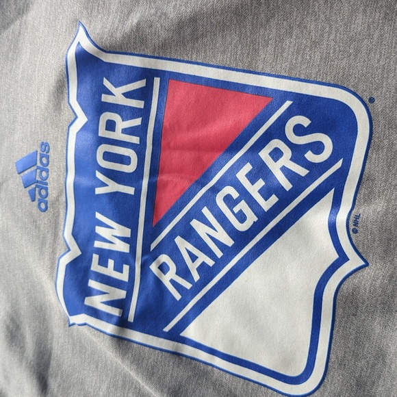 Adidas New York Rangers Hooded Sweatshirt - Picture 4 of 7